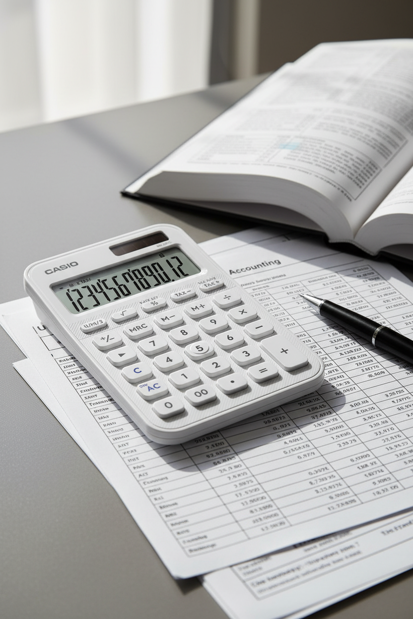 CALCULADORA CASIO - MI ESTILO MS-20YC-WE-W-DP