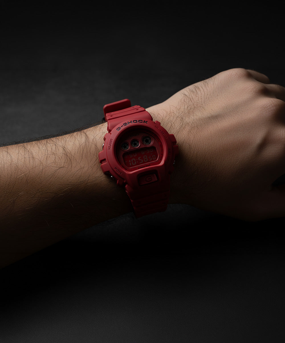 RELOJ DIGITAL PARA HOMBRE CASIO G-SHOCK DW-6935C-4DR - ROJO
