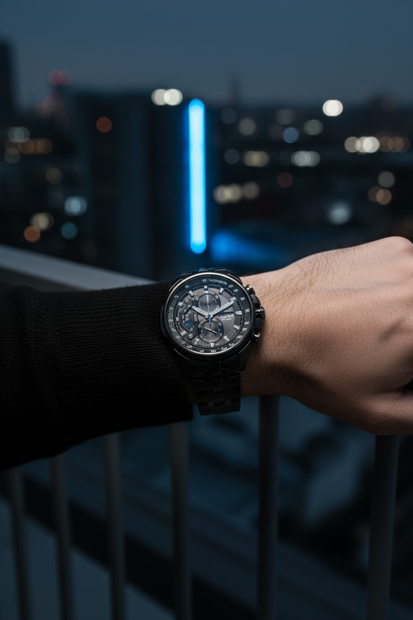RELOJ ANALÓGICO PARA HOMBRE CASIO EDIFICE EF-558DC-1AVUDF - NEGRO