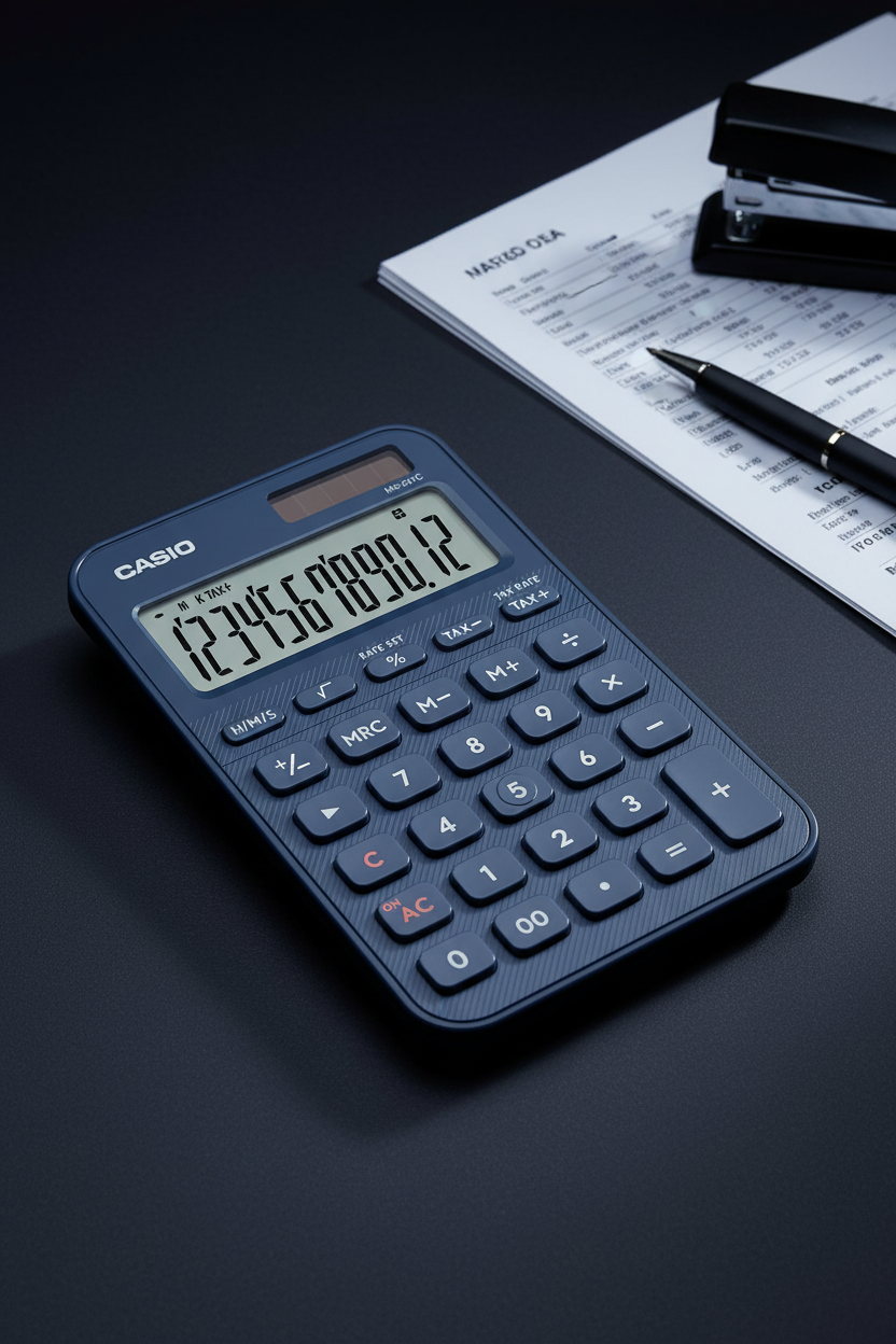 CALCULADORA CASIO - MI ESTILO MS-20YC-NY-W-DP
