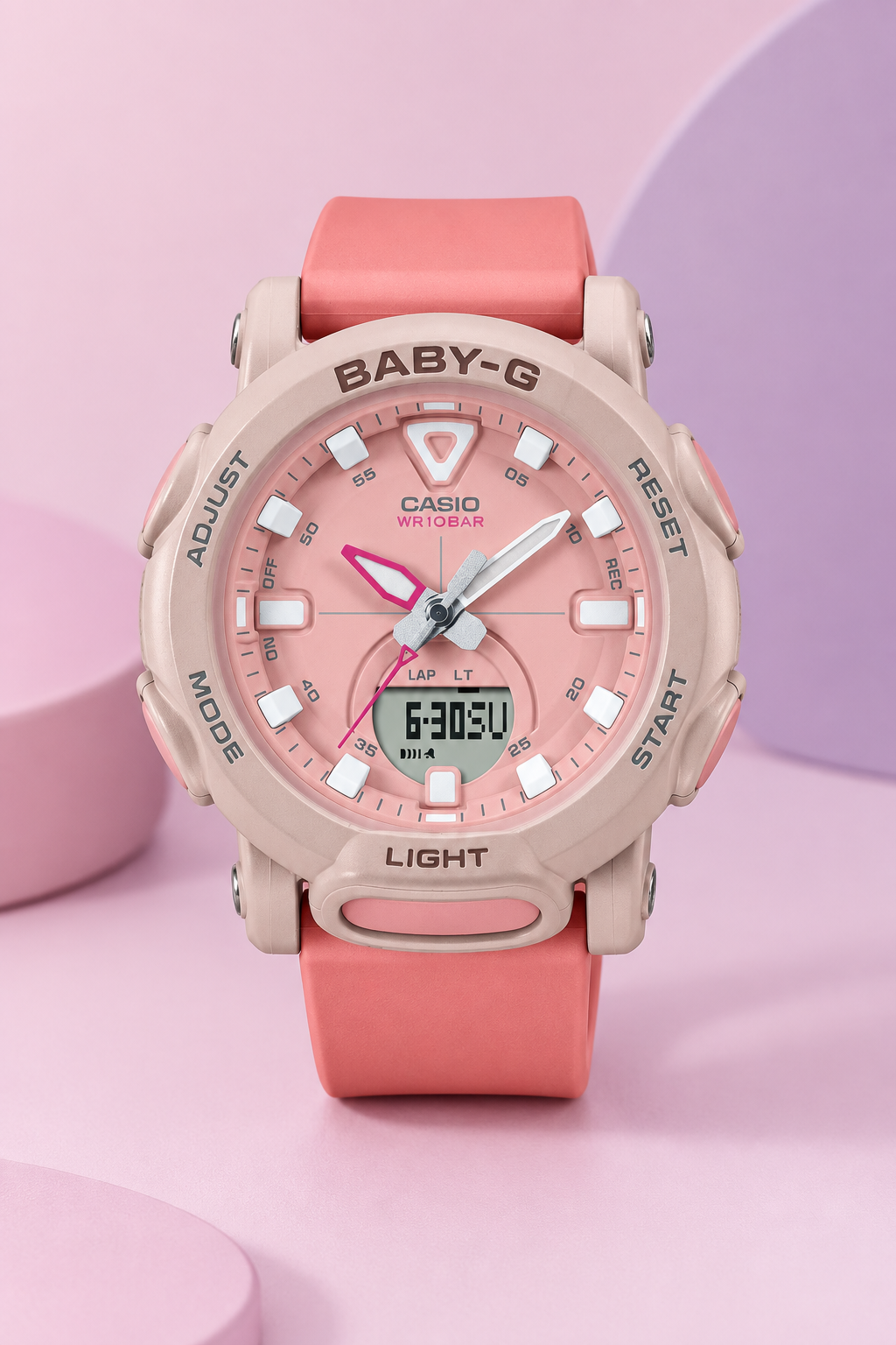 Reloj Casio Baby-G BGA-310-4ADR vista frontal de producto