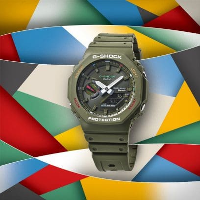 CASIO G-SHOCK GA-B2100FC-3ADR – RELOJ ANÁLOGO DIGITAL PARA HOMBRE – VERDE
