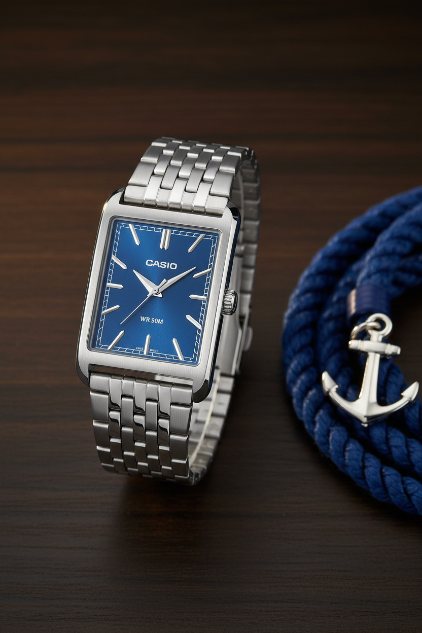 MTP-B215D-2AVDF RELOJ PARA HOMBRE CASIO - AZUL