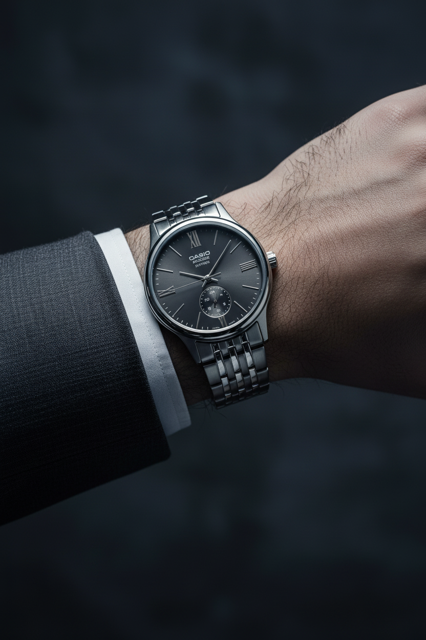 RELOJ PARA HOMBRE CASIO BMS-100D-8AVDF - GRIS