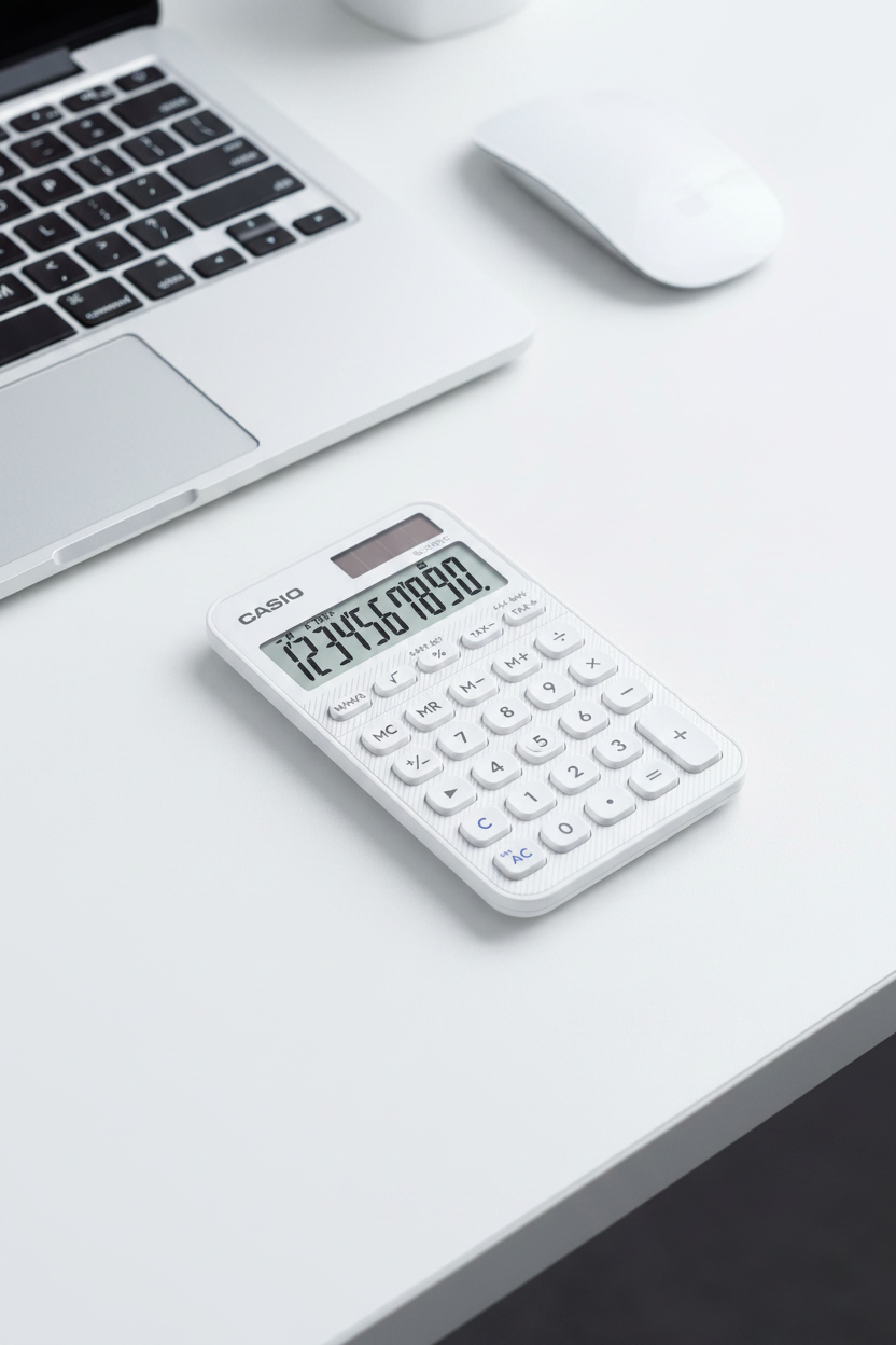 CALCULADORA CASIO - MI ESTILO SL-310YC-WE-W-DP
