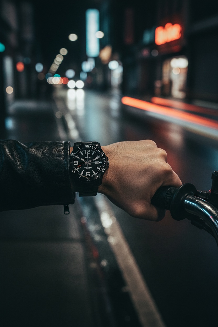 Lifestyle - Urbano nocturno moto
