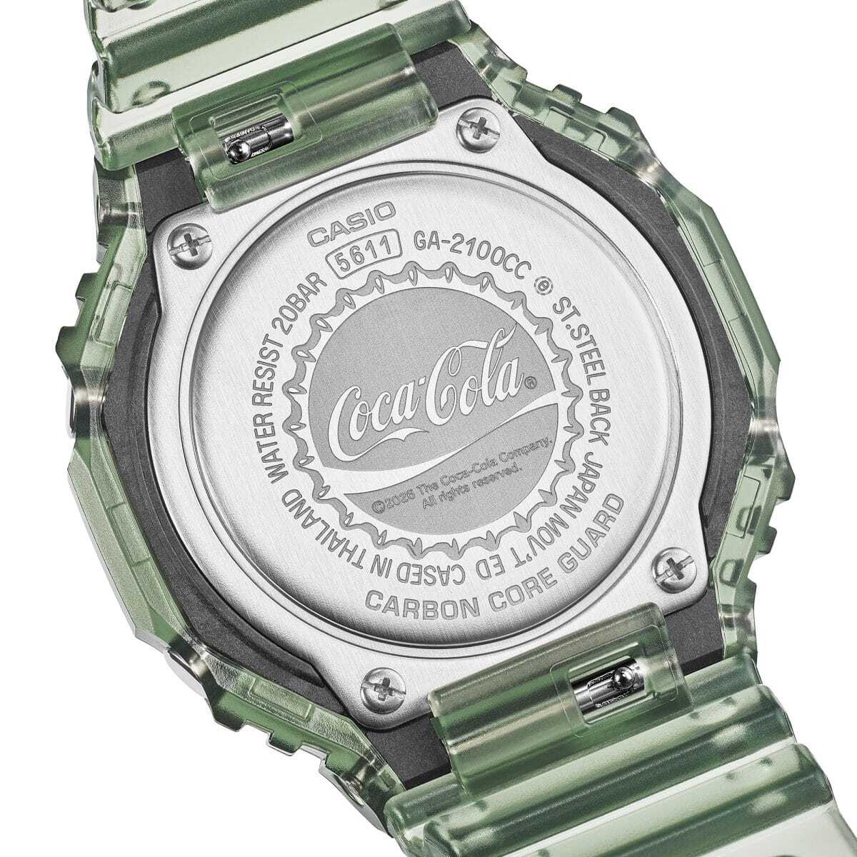 RELOJ CASIO G-SHOCK GA-2100CC-3ADR - VERDE