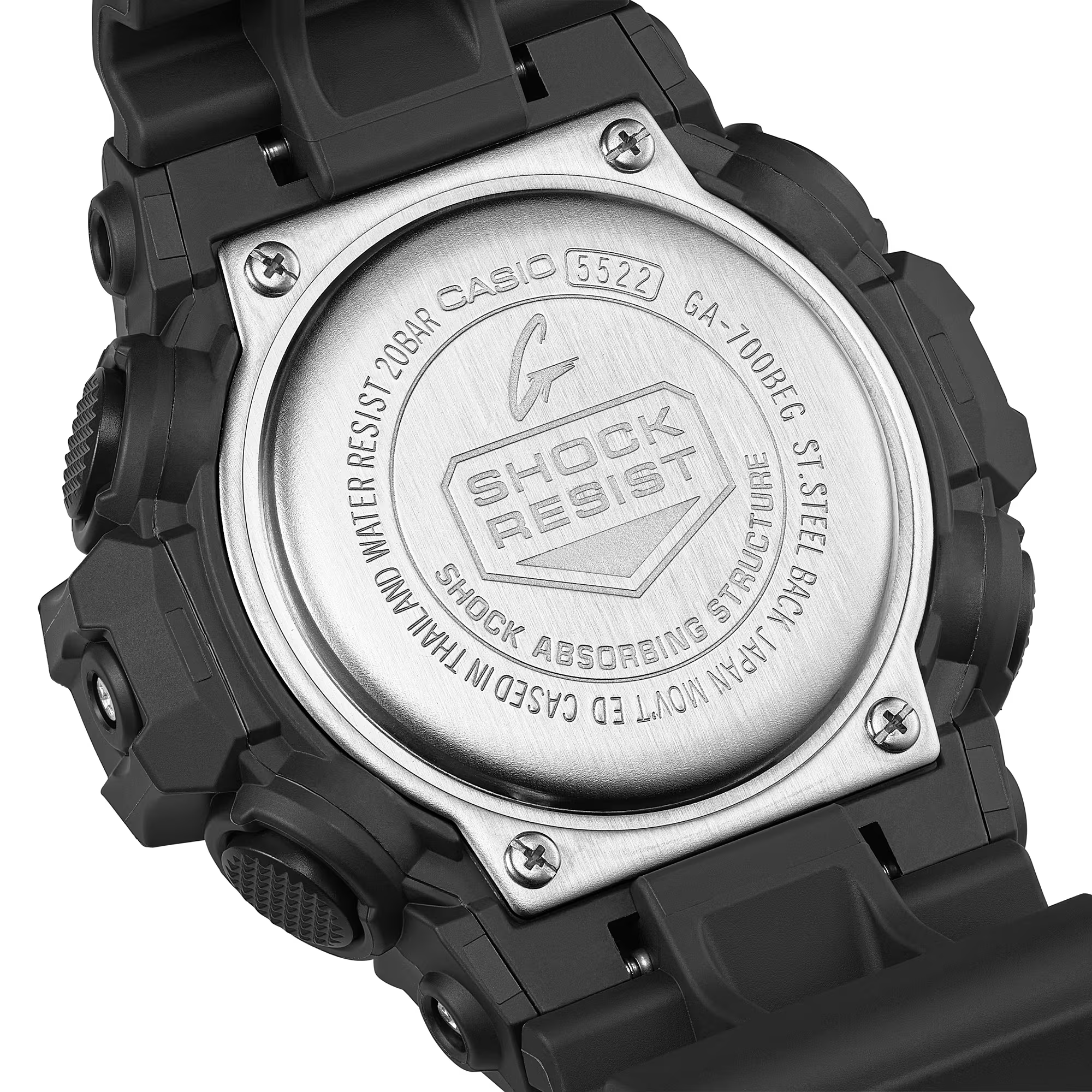 GA-700BEG-1ADR RELOJ CASIO G-SHOCK - NEGRO