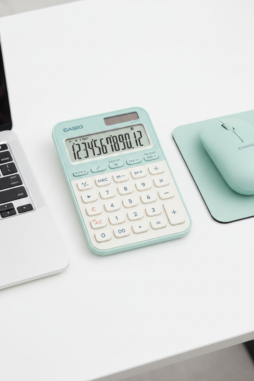CALCULADORA CASIO - MI ESTILO MS-20YC-LG-W-DP