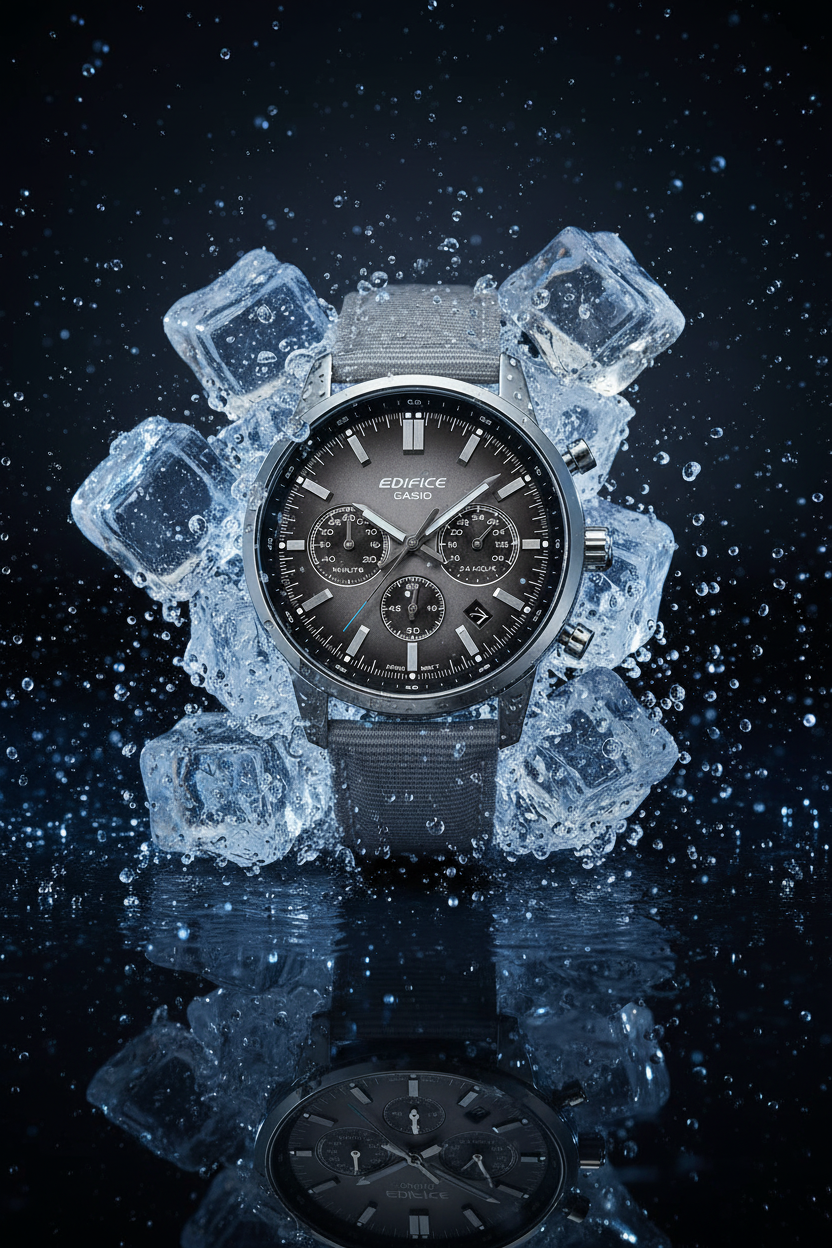 RELOJ PARA HOMBRE CASIO EDIFICE EFR-575C-8ADF - GRIS