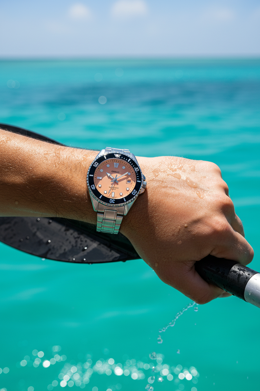 Lifestyle - Aventura acuática kayak en océano turquesa
