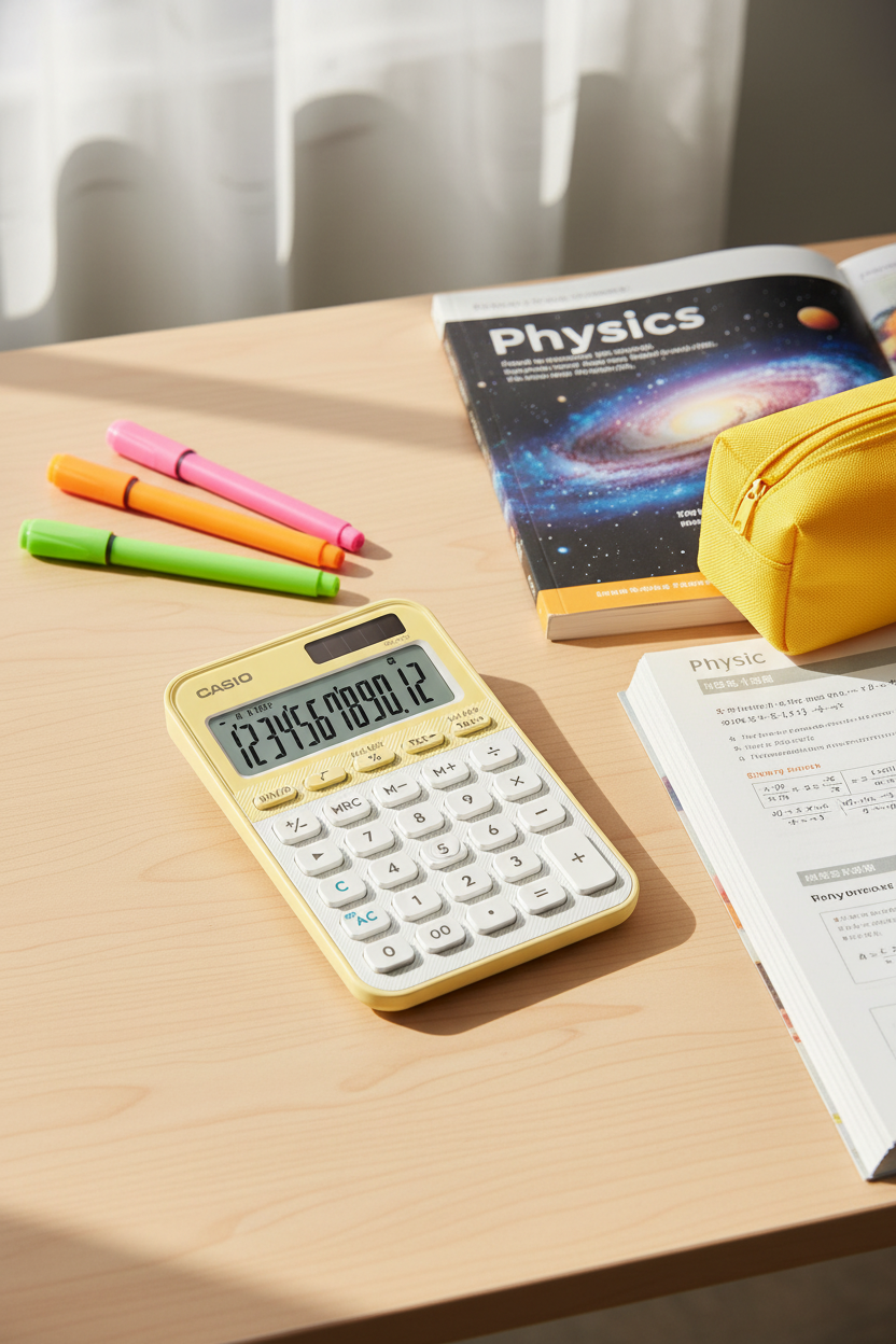 CALCULADORA CASIO - MI ESTILO MS-20YC-LY-W-DP