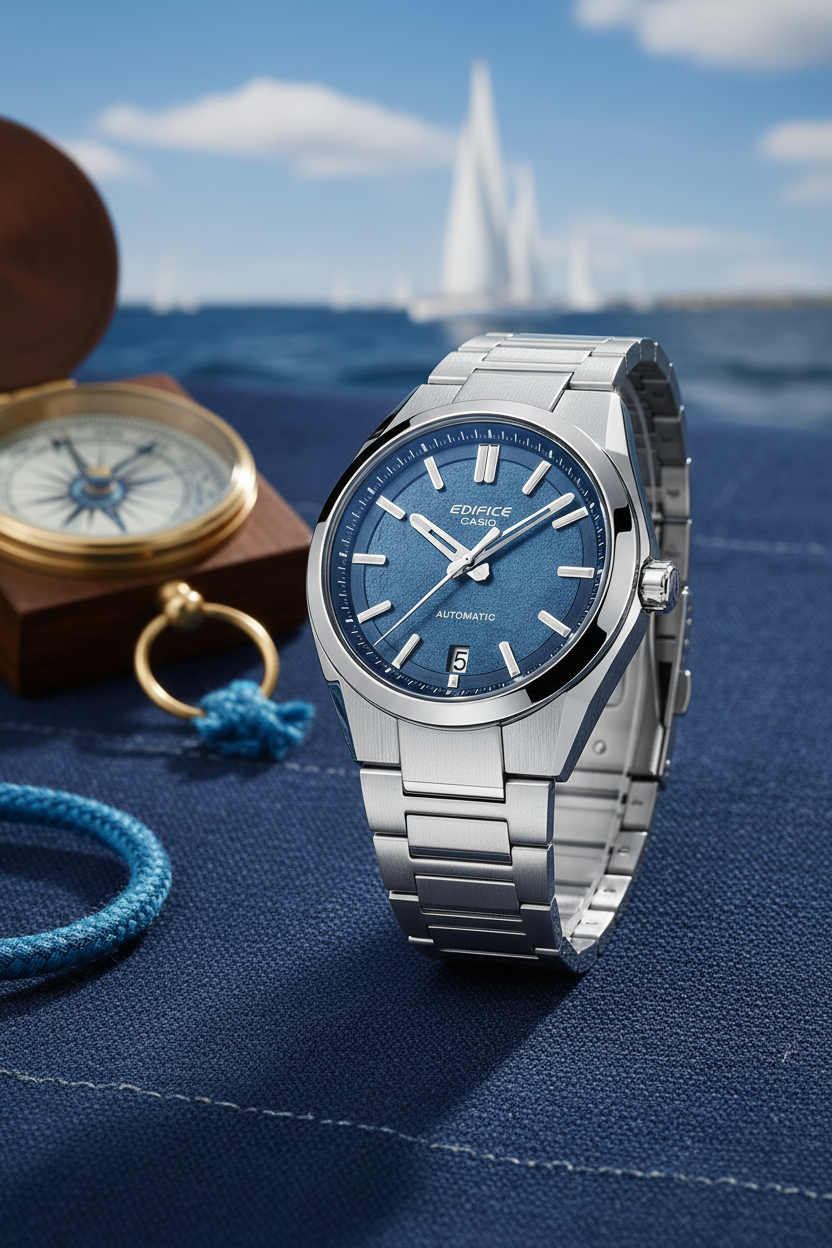 RELOJ PARA HOMBRE CASIO EDIFICE EFK-100D-2ADR  - AZUL