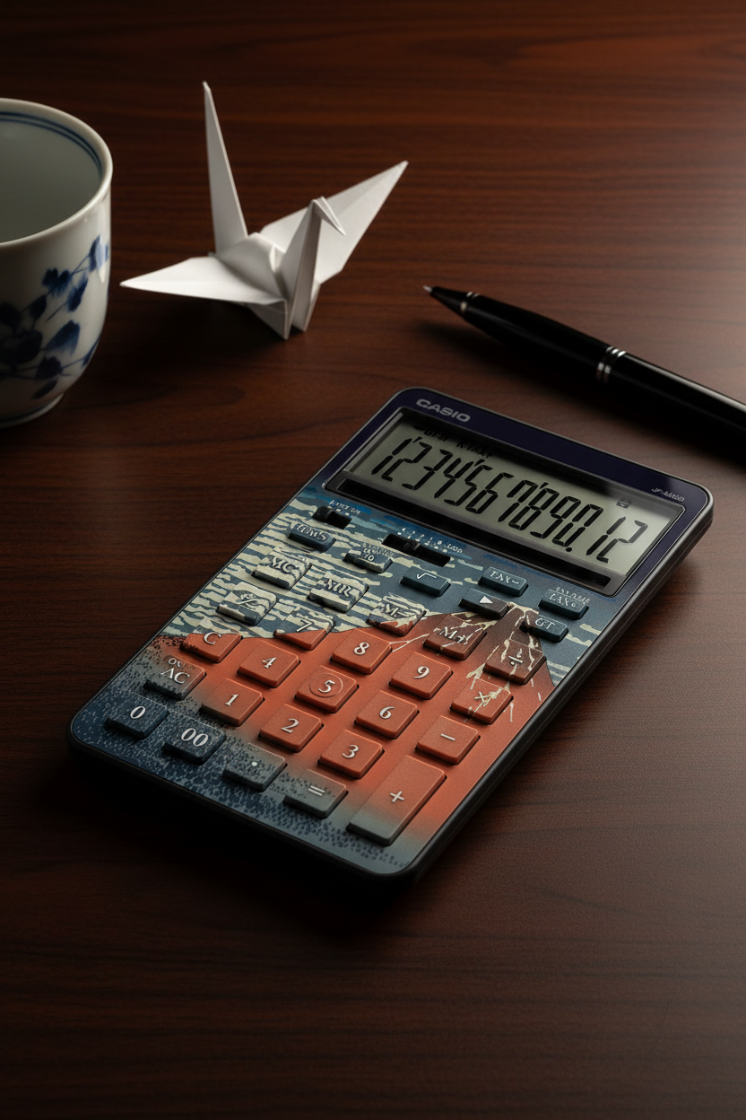 CALCULADORA CASIO JF-M200-TJ-KHG-WDP