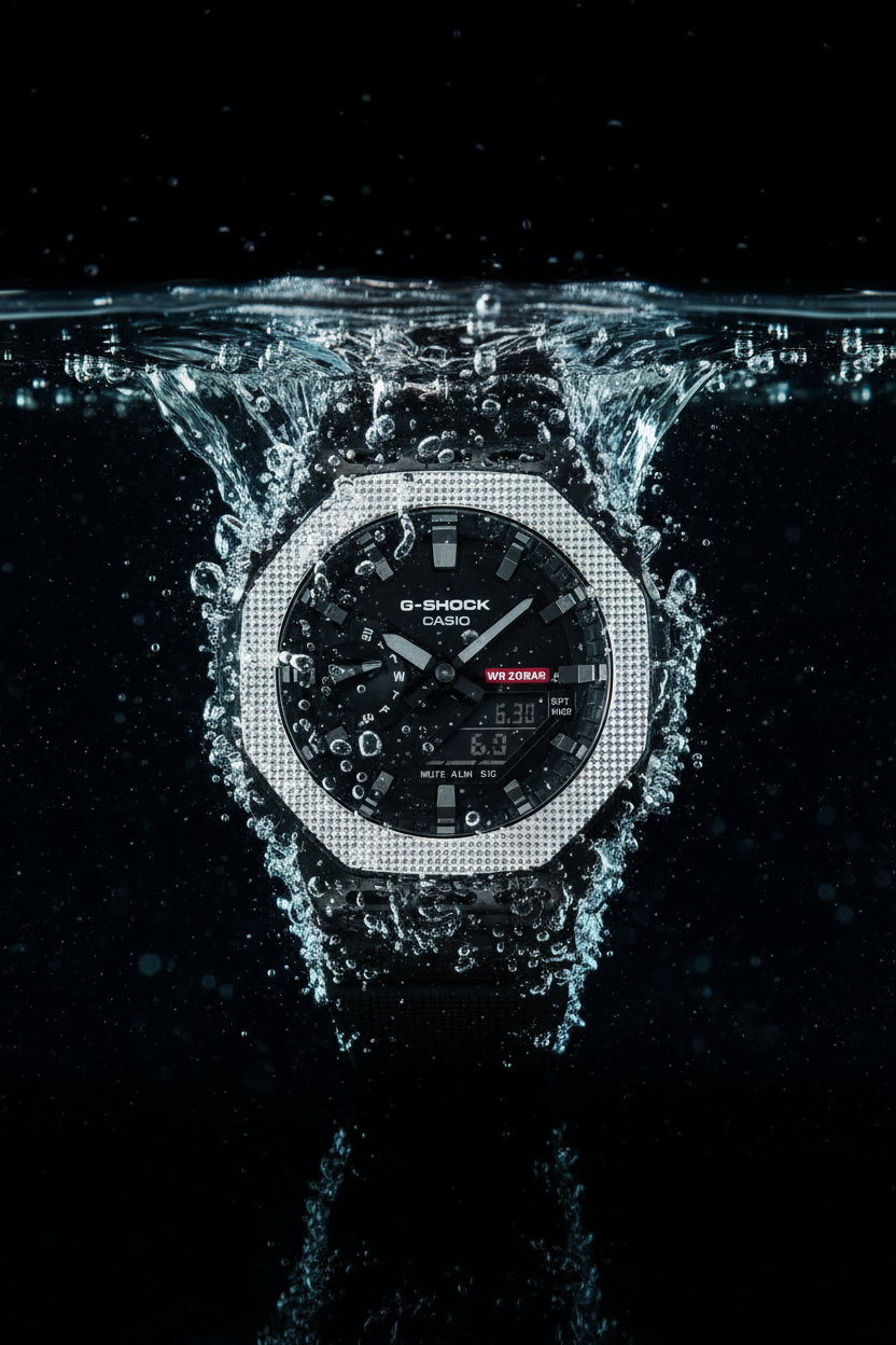 RELOJ CASIO G-SHOCK GM-2100BM-1ADR - NEGRO