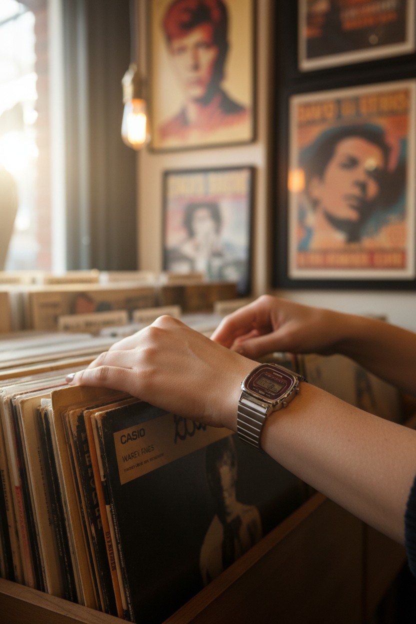 Casio LA670WA-4DF lifestyle - tienda música retro