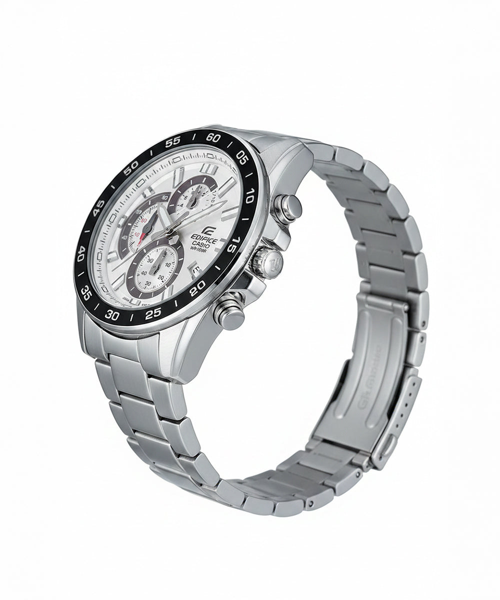 RELOJ ANALÓGICO PARA HOMBRE CASIO EDIFICE EFV-550D-7AVUDF - PLATEADO