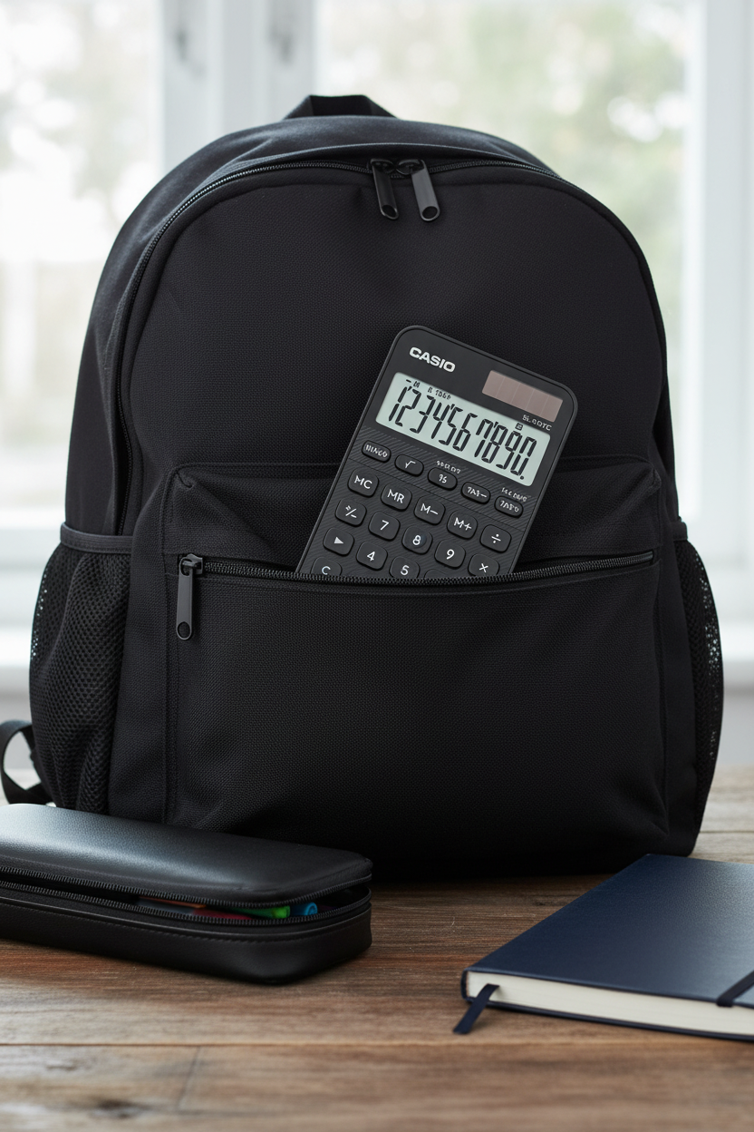 CALCULADORA CASIO - MI ESTILO SL-310YC-BK-W-DP