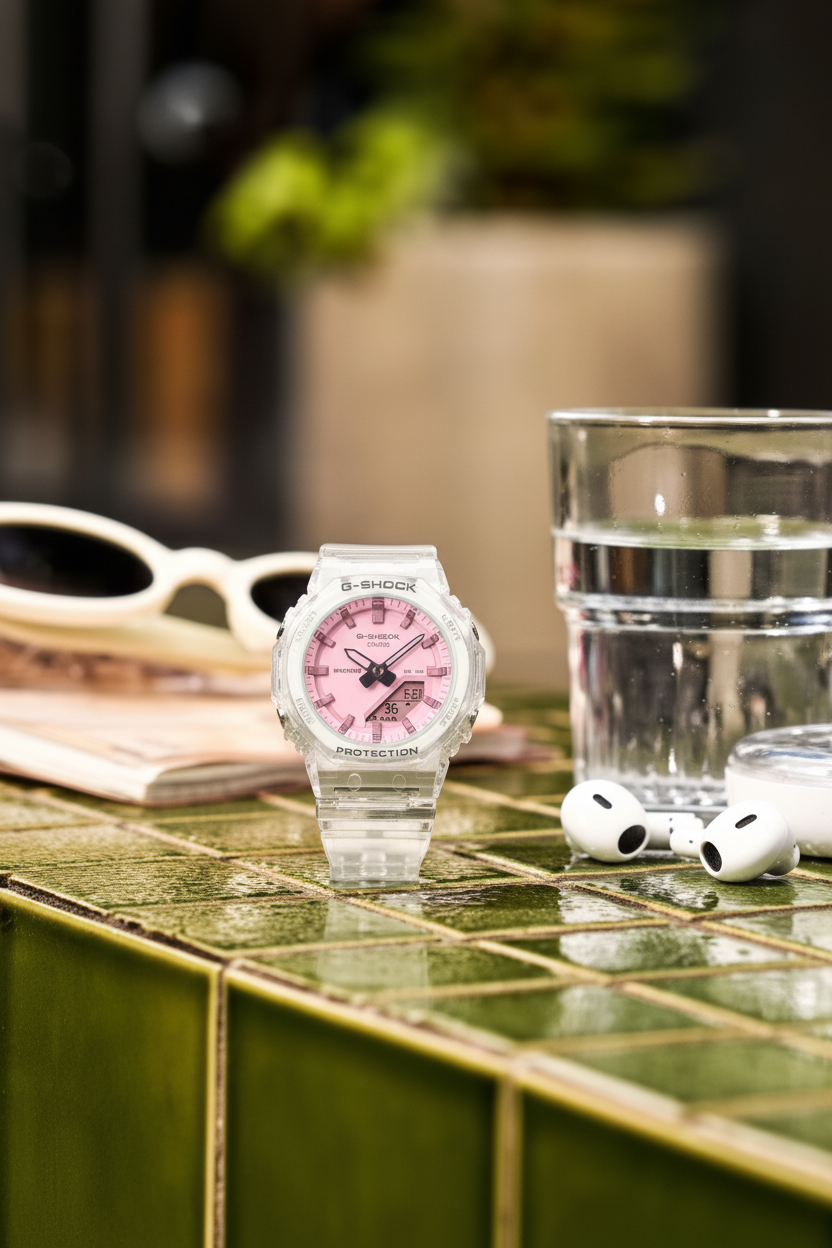 GMA-P2100SR-7ADR RELOJ PARA MUJER CASIO G-SHOCK BLANCO