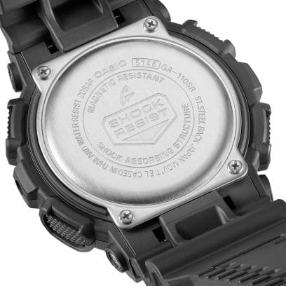 CASIO G-SHOCK GA-110SR-1ADR – RELOJ ANÁLOGO DIGITAL PARA HOMBRE – NEGRO