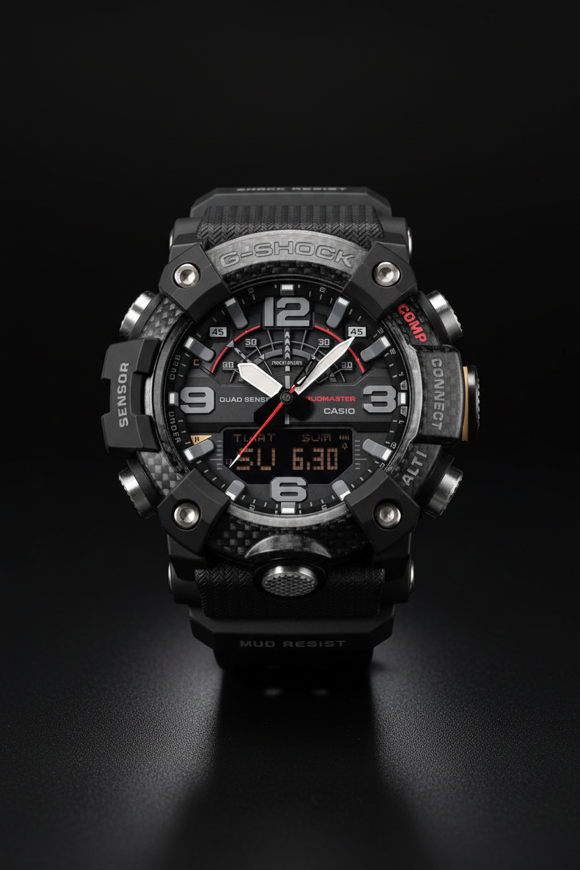 RELOJ CASIO G-SHOCK GG-B100X-1ADR - NEGRO