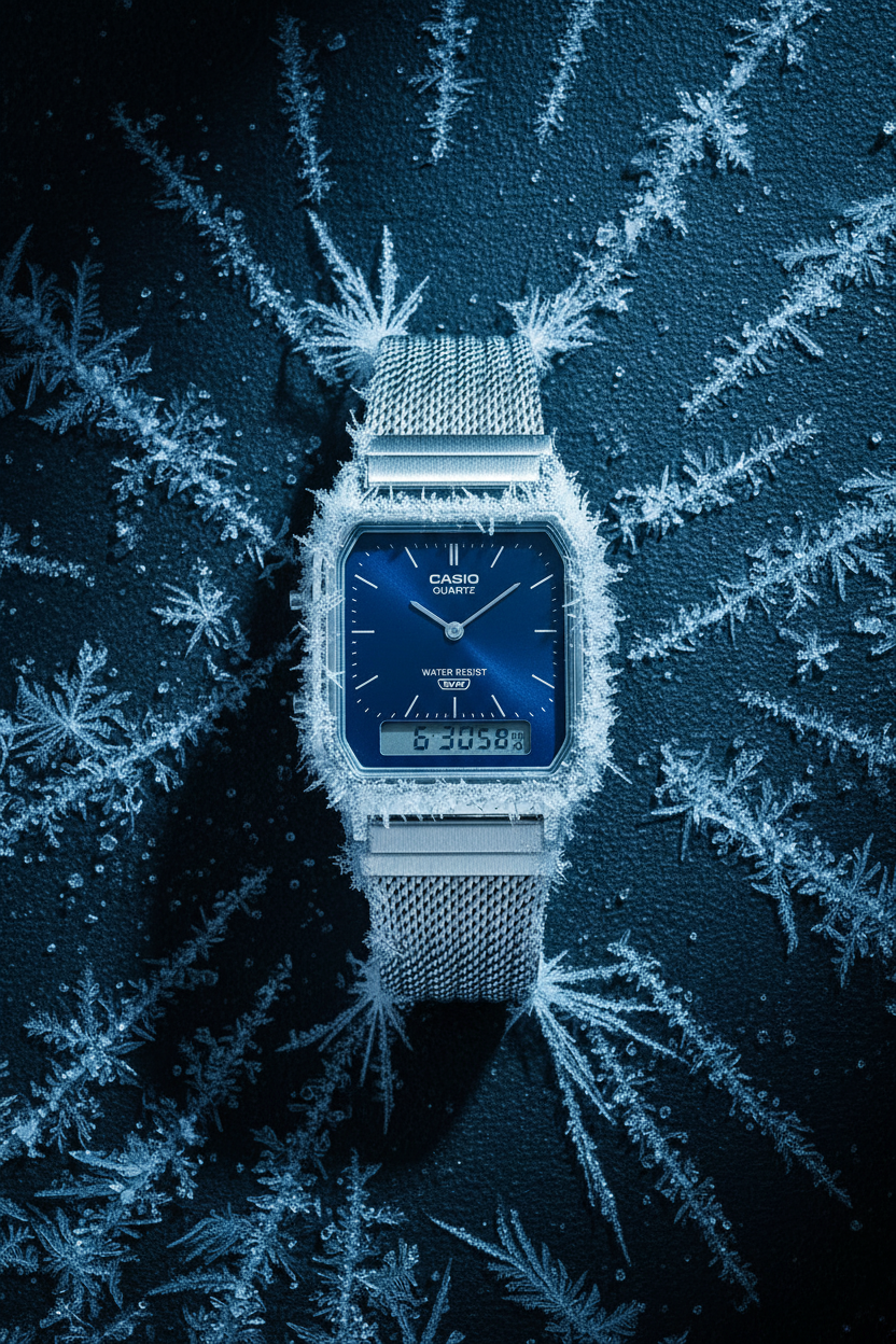 RELOJ CASIO VINTAGE AQ-230EM-2ADF - AZUL