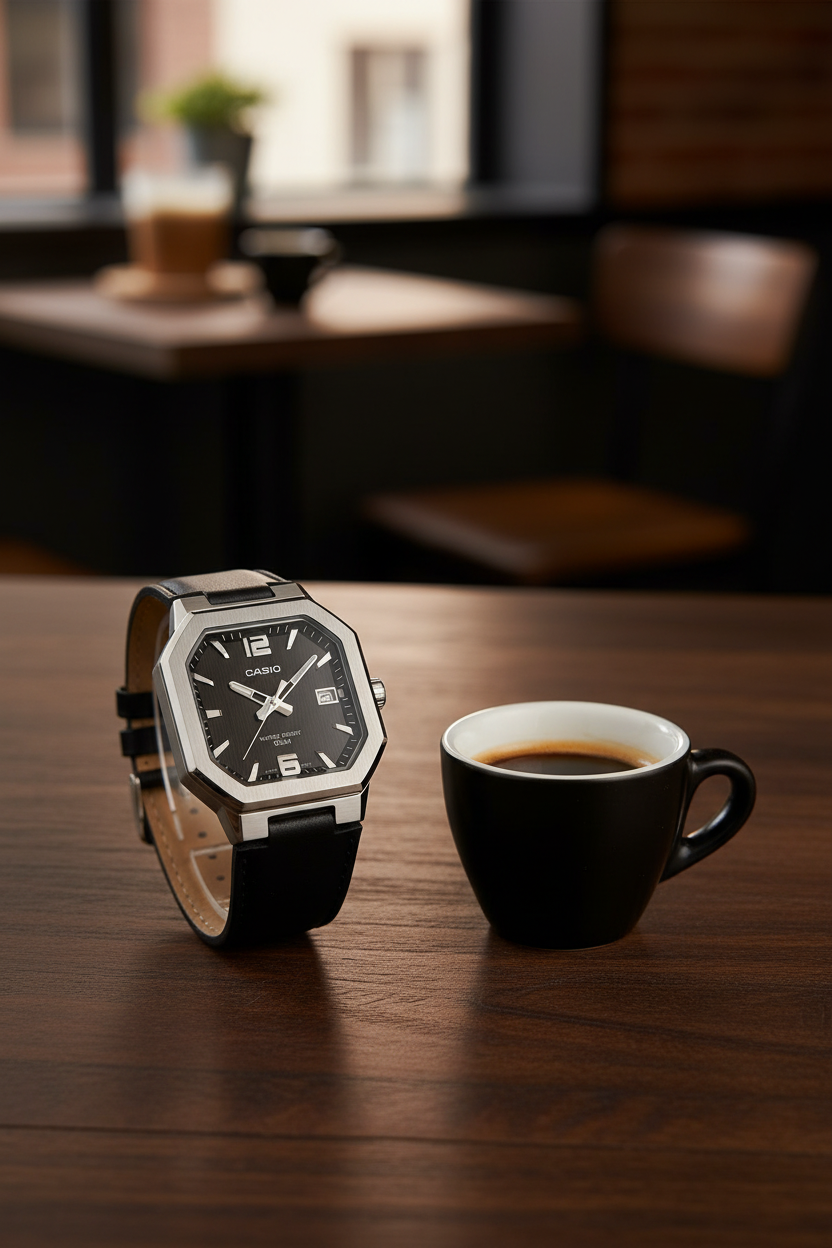 RELOJ PARA HOMBRE CASIO MTP-B195L-1AVDF  - NEGRO