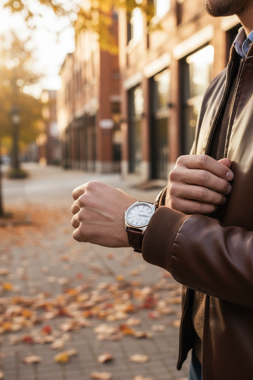 Casio MTP-V006L-7CUDF lifestyle - urbano casual
