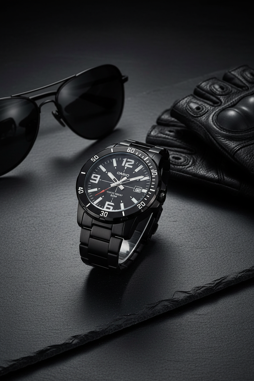 Producto - Pizarra negra con gafas y guantes