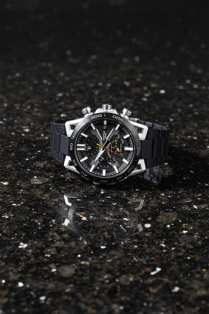 Casio Edifice EQB-2000DC-1ADR - granito negro luxury