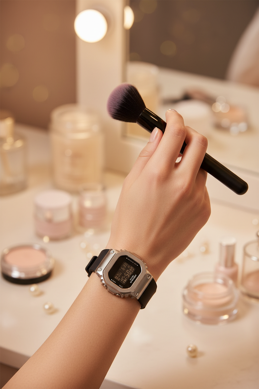 GM-S5600U-1DR  RELOJ PARA MUJER CASIO G-SHOCK -  NEGRO