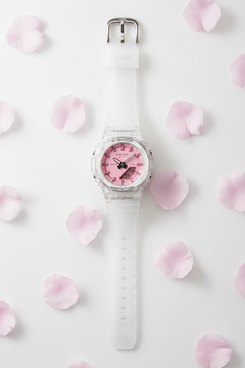 GMA-P2100SR-7ADR RELOJ PARA MUJER CASIO G-SHOCK BLANCO