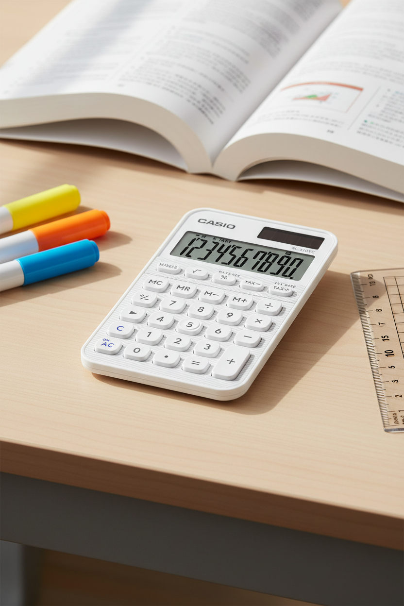 CALCULADORA CASIO - MI ESTILO SL-310YC-WE-W-DP