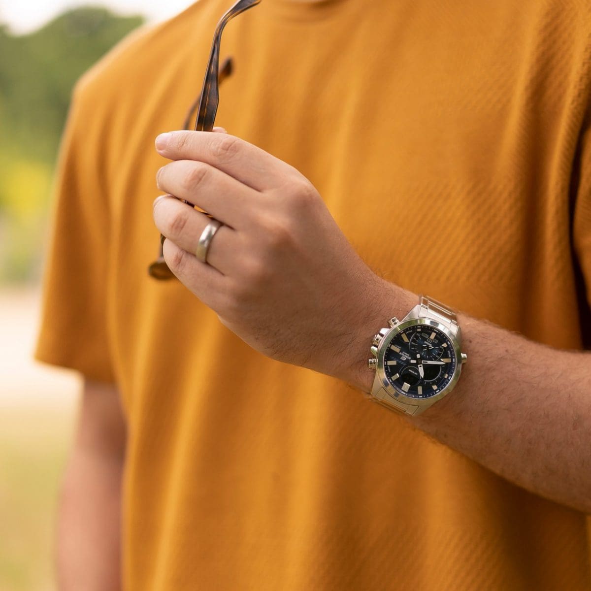 RELOJ CASIO EDIFICE ECB-30D-2ADF