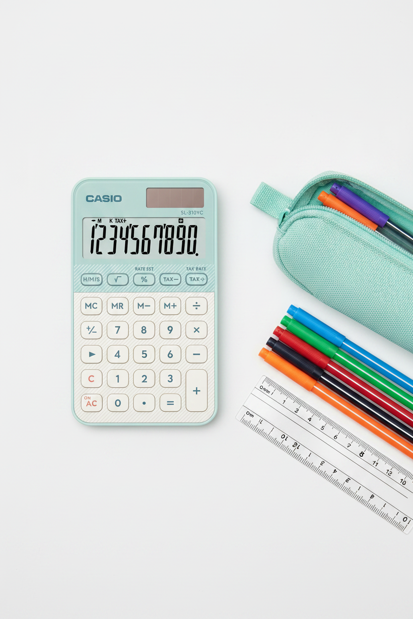 CALCULADORA CASIO - MI ESTILO SL-310YC-LG-W-DP
