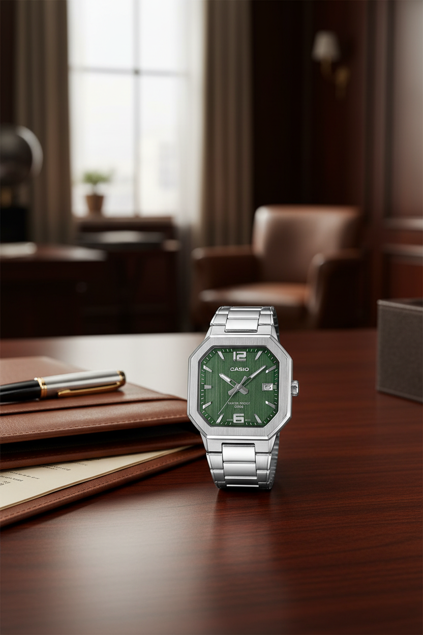 MTP-B195D-3AVDF RELOJ PARA HOMBRE CASIO - VERDE