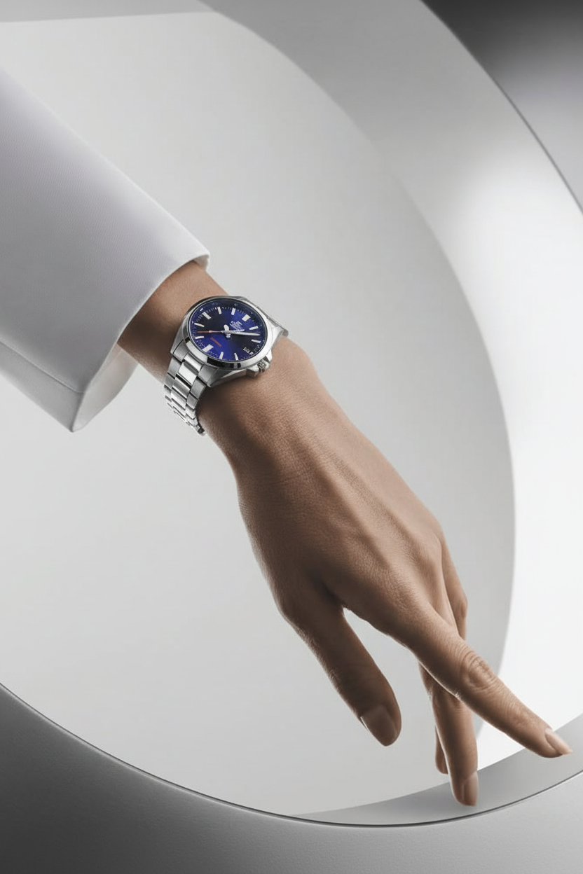 RELOJ ANALÓGICO PARA HOMBRE CASIO EDIFICE EFV-100D-2AVUDF - PLATEADO