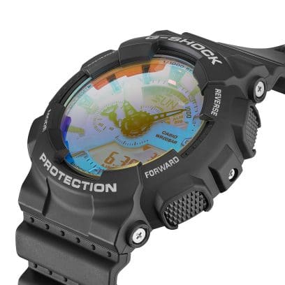 CASIO G-SHOCK GA-110SR-1ADR – RELOJ ANÁLOGO DIGITAL PARA HOMBRE – NEGRO