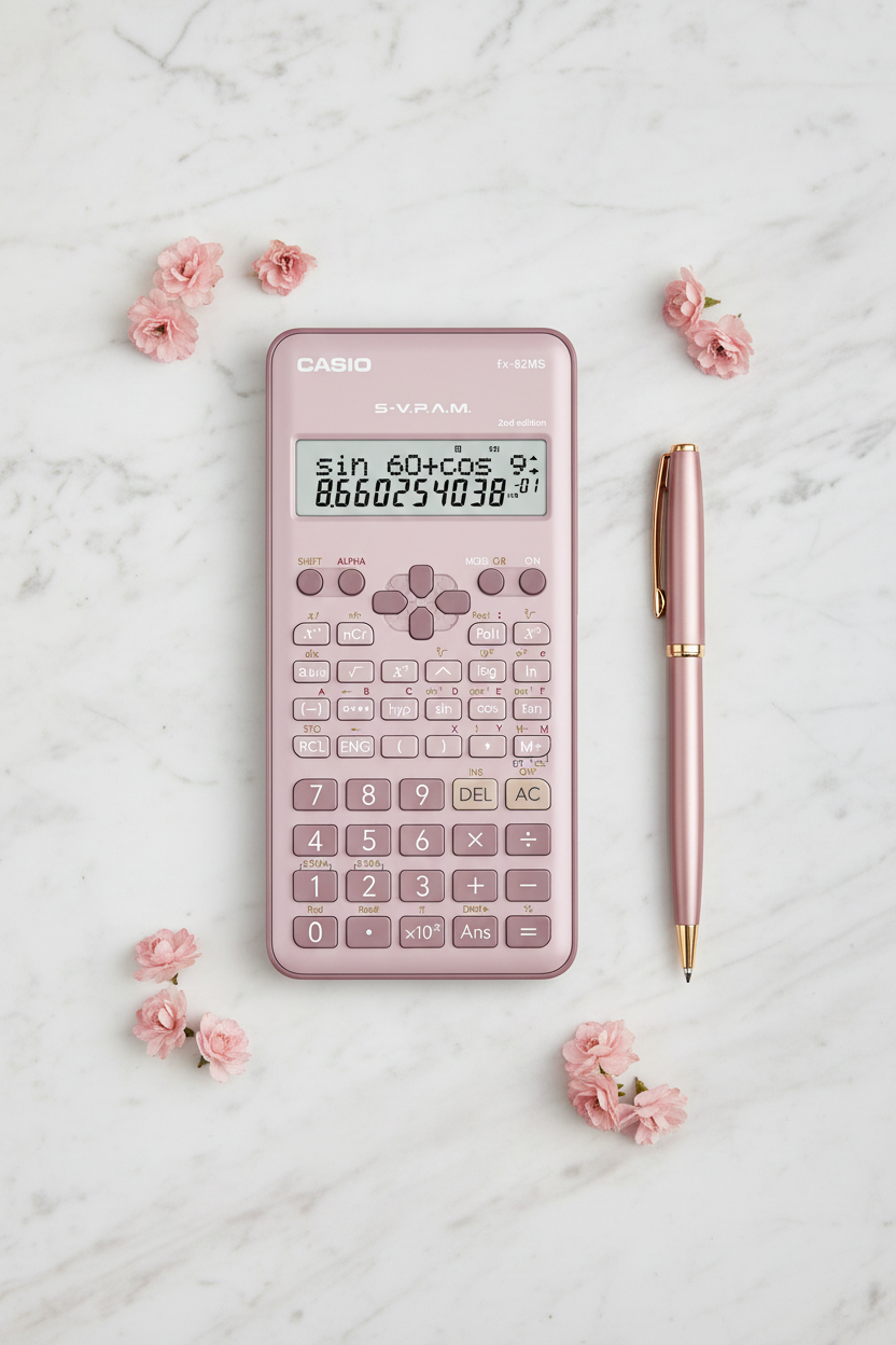 CALCULADORA CASIO - ESCUELA Y UNIVERSIDAD FX-82MS-2-PK-W-DTF