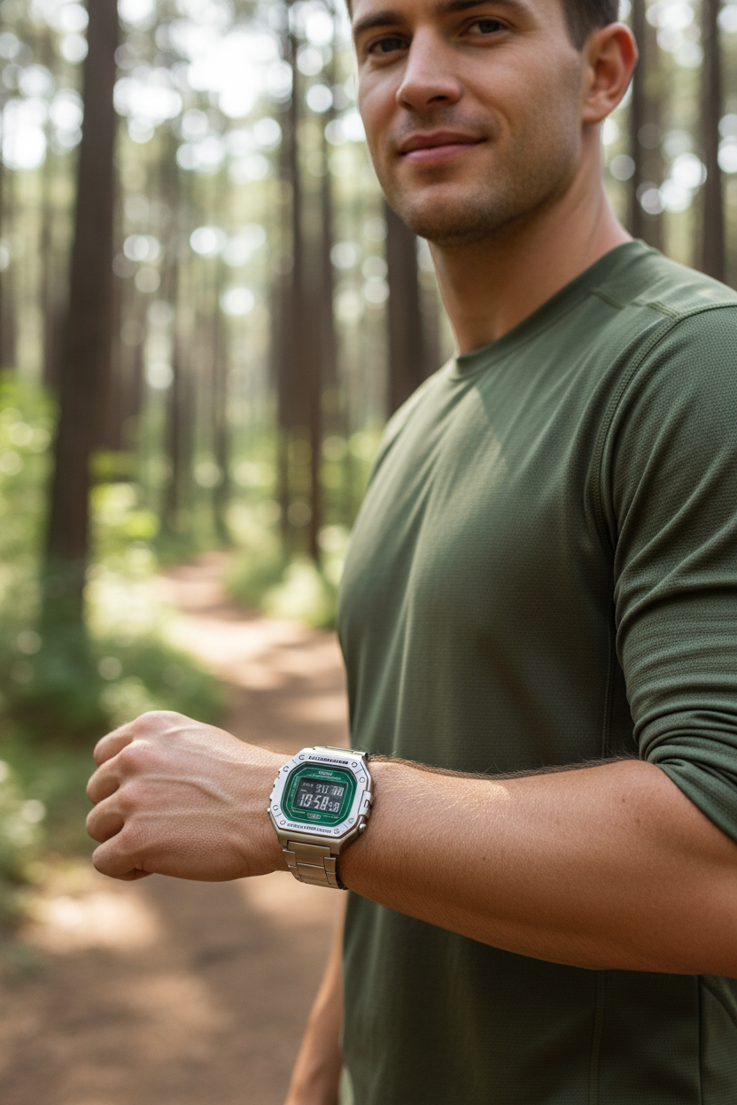 RELOJ CASIO W-218HD-3AVDF - VERDE