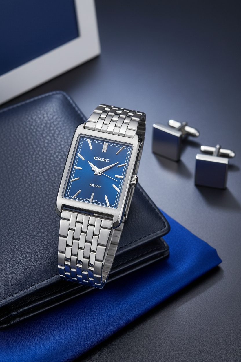 MTP-B215D-2AVDF RELOJ PARA HOMBRE CASIO - AZUL