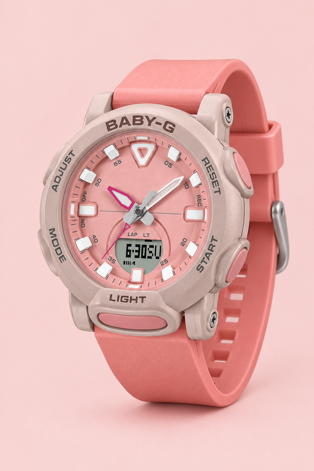 Reloj Casio Baby-G BGA-310-4ADR vista lateral de producto