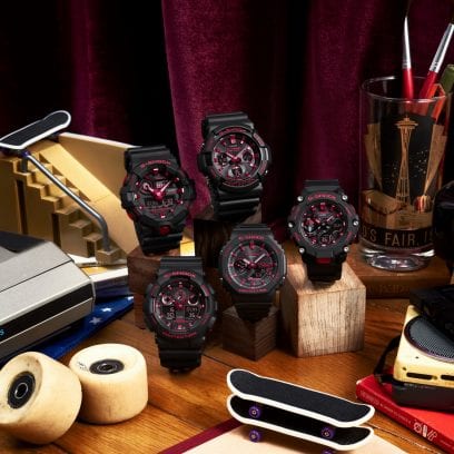 RELOJ CASIO G-SHOCK GA-100BNR-1ADR