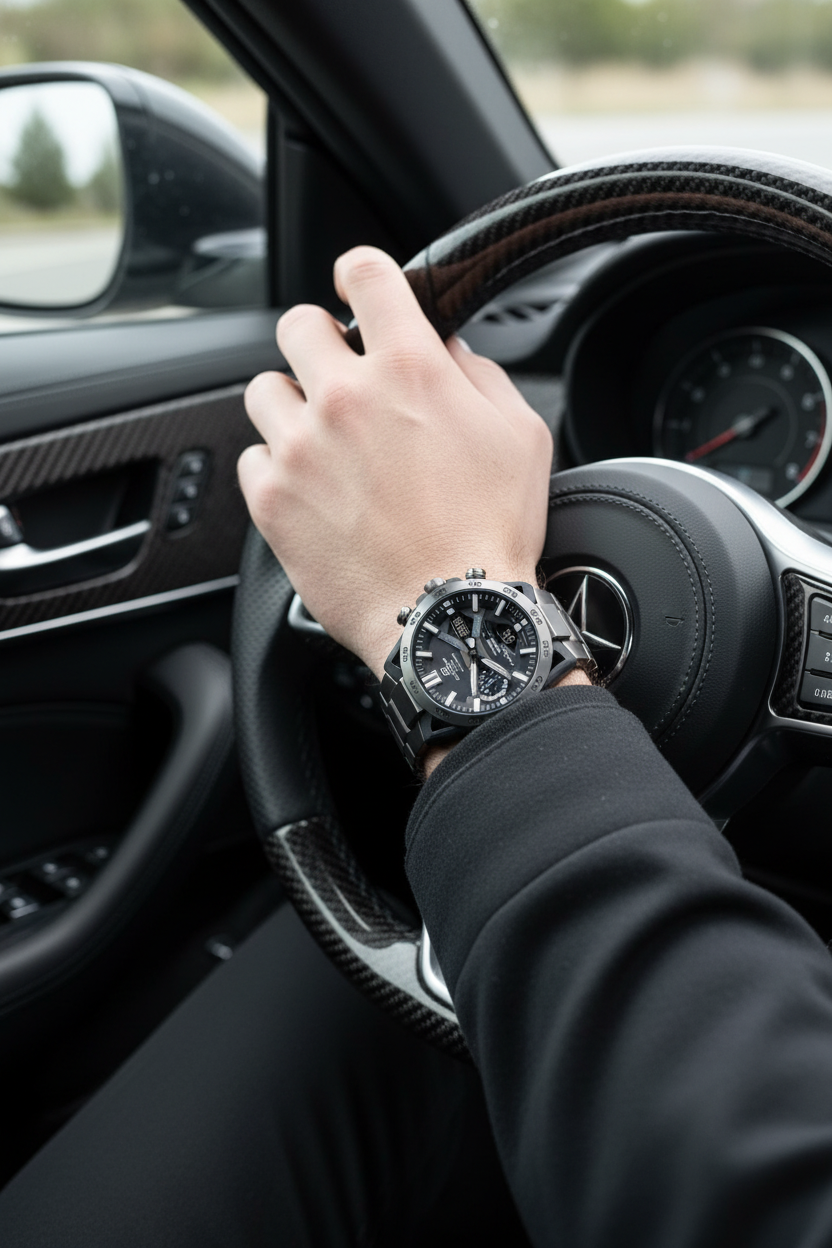 Casio Edifice ECB-2000DC-1ADF lifestyle - auto de lujo