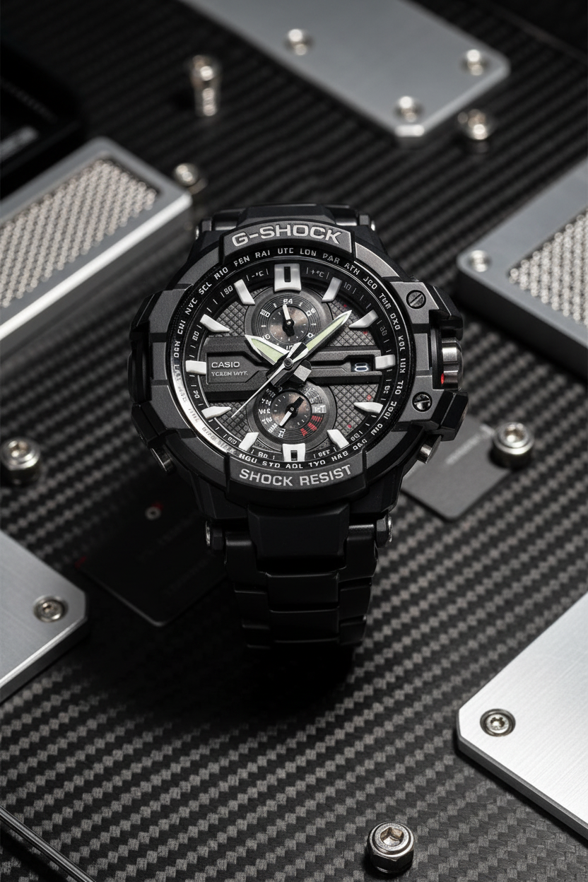 Casio G-Shock GW-A1000D-1ADR - carbono premium
