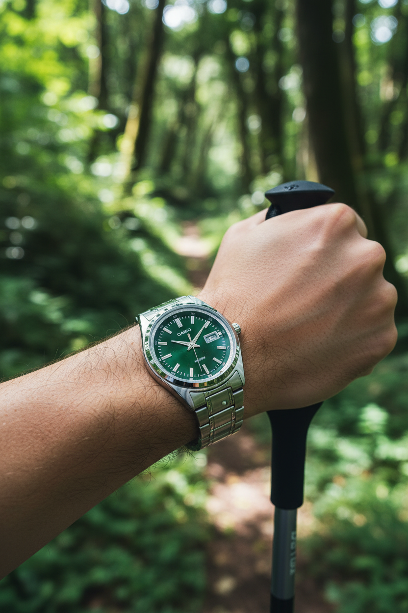 RELOJ PARA HOMBRE CASIO MTP-B180D-3AVDF - VERDE