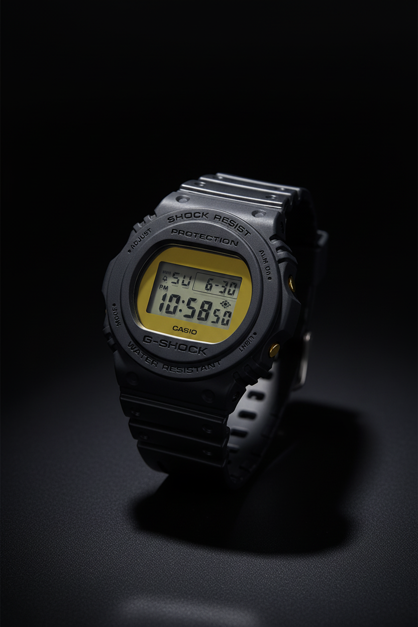 Casio G-Shock DW-5700BBMB-1DR - negro minimalista