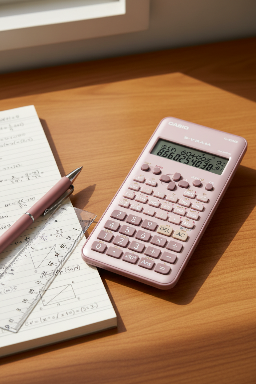 CALCULADORA CASIO - ESCUELA Y UNIVERSIDAD FX-82MS-2-PK-W-DTF