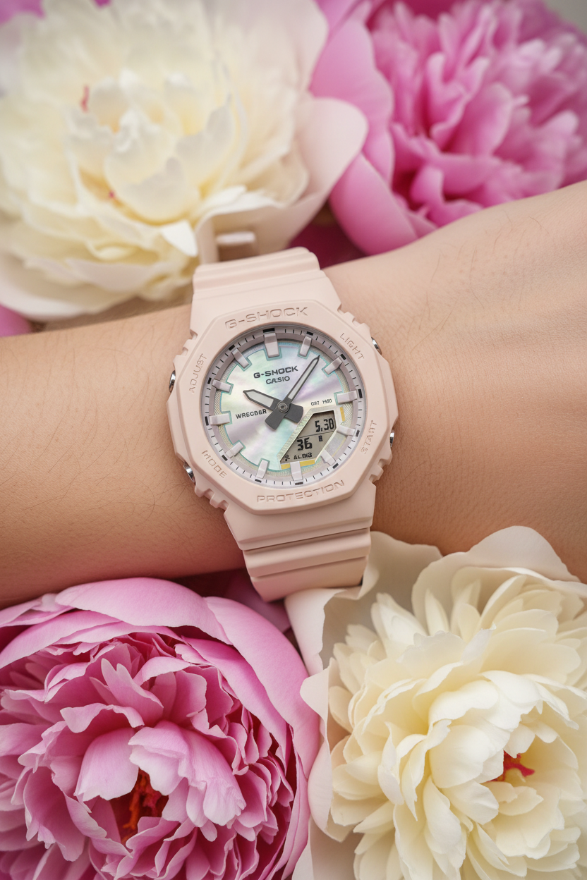 RELOJ CASIO G-SHOCK GMA-P2100PC-4ADR - ROSADO