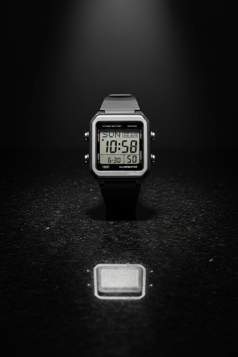 RELOJ CASIO W-221H-1AVDF - GRIS